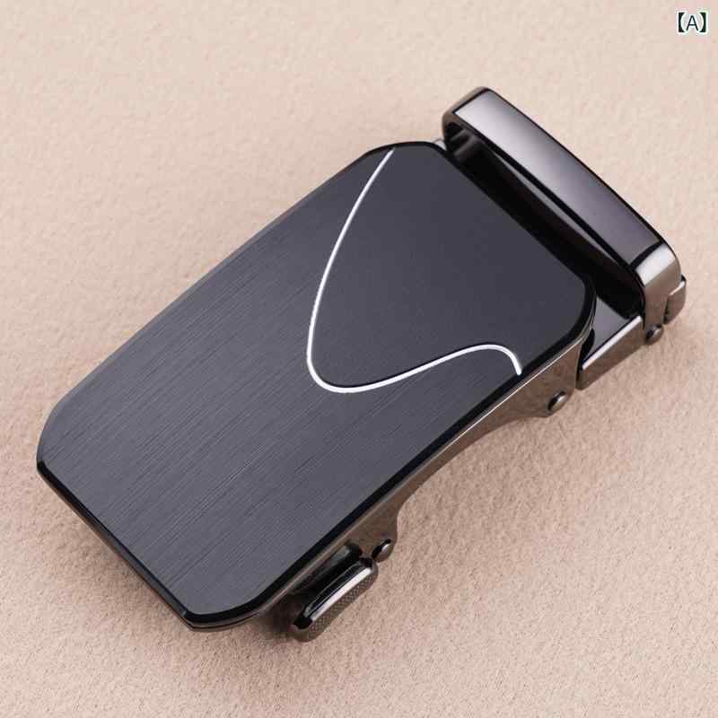 ・性別: メンズ・素材: 亜鉛合金・製品タイプ: オートロックバックル・留め具方式: オートロック・カラー: ガンメタル・ベルト幅: 3.5cm