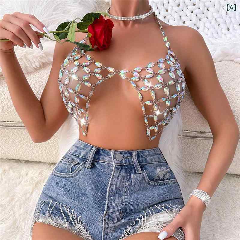 Camisoles - キャミソール レディース 吊り下げ ハングネック スリット 背中開き 切り替え 宝石 輝き ポリエステル 修身 セクシー 私服 名媛風 夏 春夏 接触冷感 軽量 伸縮性 通勤 デート 普段使い ブラック ピンク系