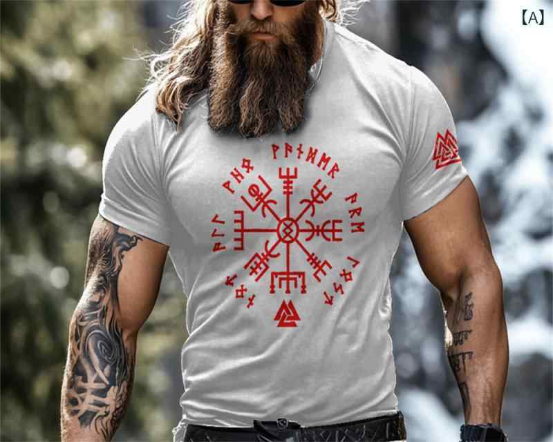 樂天商城 - Tシャツ メンズ 男性用 短袖 トップス 丸首 丸襟 ポルカドット ドット柄 3D 数码プリント 印花 ポリエステル 涤纶 合身 スリムフィット 軽熟 軽やか 軽量 クラシック レトロ ビンテージ ファッション カジュアル 普段使い 都市 ストリート 青