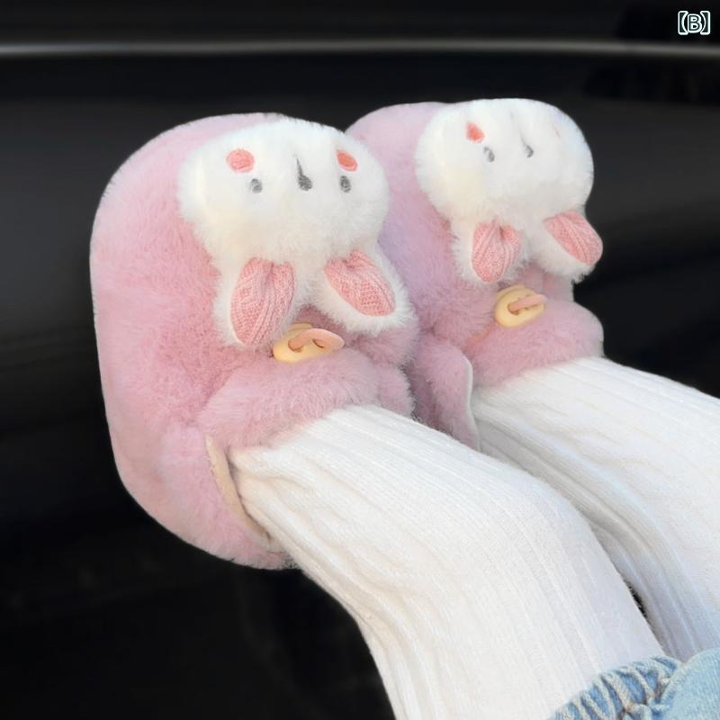 ベビーシューズ 赤ちゃん 歩行前靴 冬用 加厚保暖 防滑 かわいい 毛毛 柔らか底 ユ...