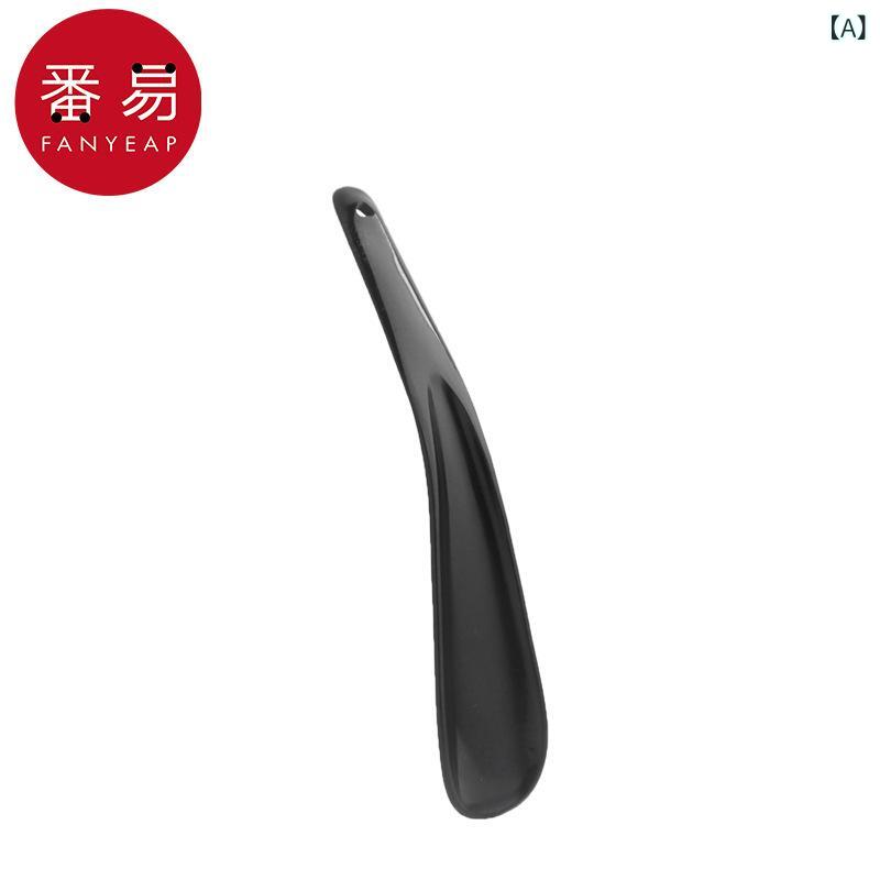 シューズ 引き抜き器 靴引き 靴脱ぎ器 携帯 ハンガー式 コンパクト 家用 春用 日常 休闲 ブラック 短め