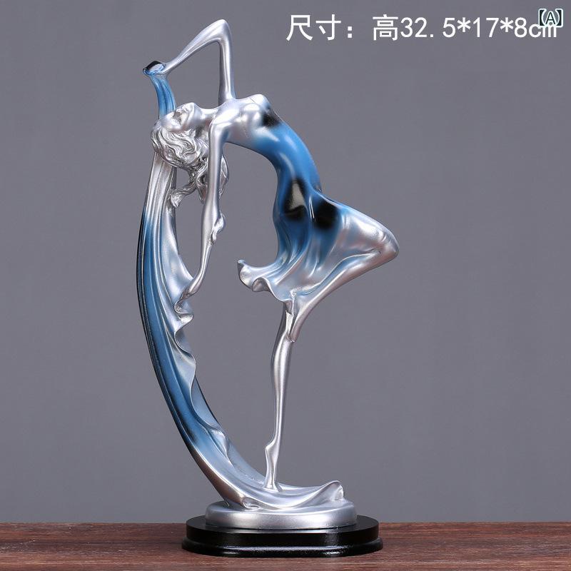 ・カテゴリ: 樹脂工芸品・スタイル: 現代ミニマル・主な素材: 樹脂、プラスチック・カラー展開: 跳舞女の子（大）ブルー、跳舞女の子（大）ゴールド、跳舞女の子（小）ブルー、跳舞女の子（小）・ギフト向け用途: 結婚祝い、誕生日、満月、旅行記念、卒業、引越し、パーティー、お見舞い・適用祝日: クリスマス、バレンタインデー、父の日、母の日、教師の日、元旦、ハロウィン、イースター、こどもの日、レディースデー