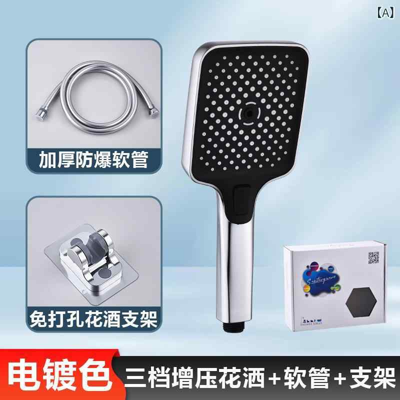 ・カテゴリ: 花洒/淋浴器・種類: 手提式・機能: 噴霧、雨淋・素材: ABS・加工: 電鍍・使用温度範囲: 0-90℃・カラー展開: 電鍍銀、暗夜黒、星空灰・スタイル: 現代簡約・シャワーヘッド形状: 方形