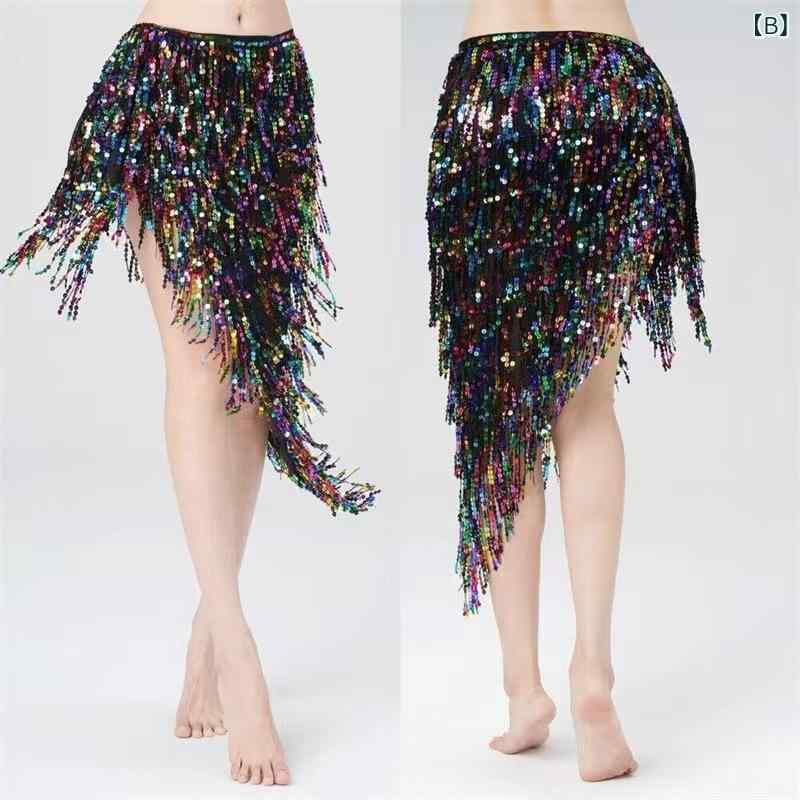 ベリーダンス 腰 chain 腰巾 スカートラップ 流蘇 包臀 三角巾 スカーフ 男女兼用 ...