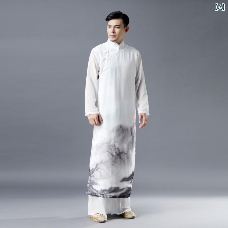 ・カテゴリ: 民族衣装・スタイル: 中国風・着用シーン: カジュアル・対象性別: 男性・対象: 若者・主な素材: 綿10%・柄: プリント・サイズ展開: M、L、XL