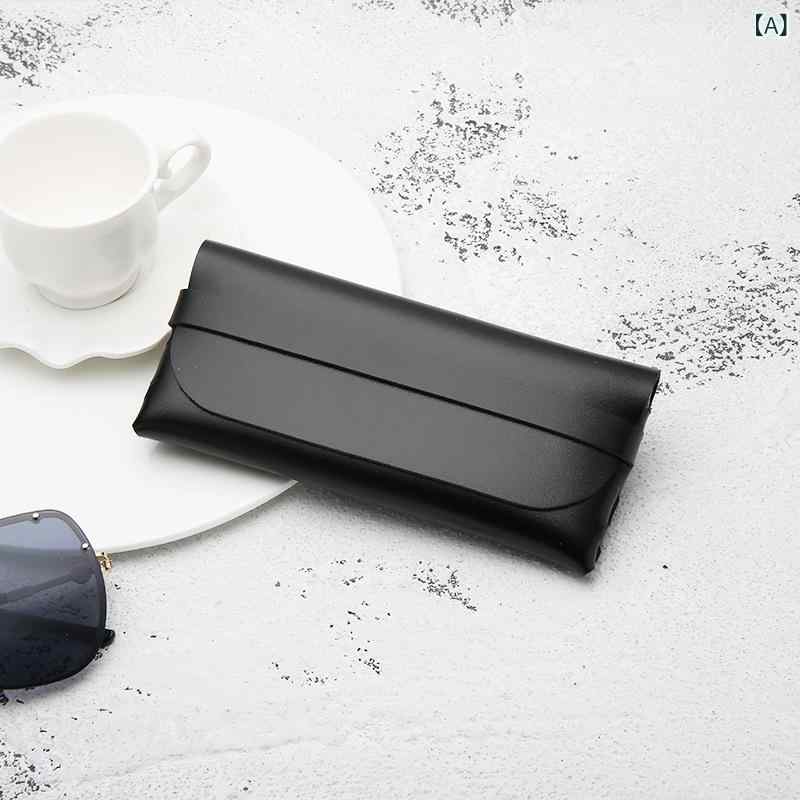 ・用途: 眼鏡ケース・カラー展開: ブラック、ホワイト・サイズ: 16.8*8cm