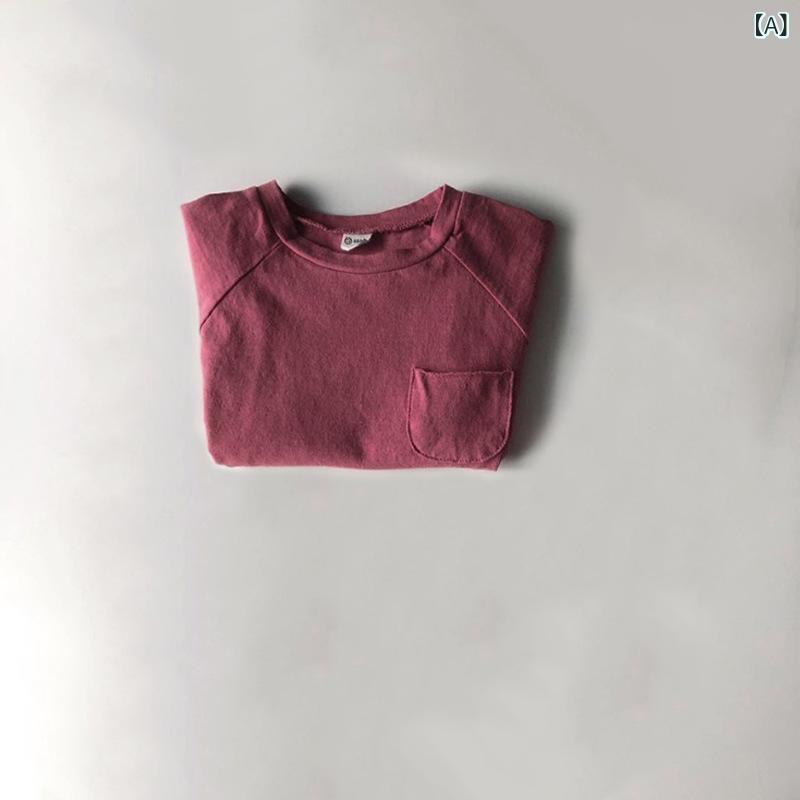 Overalls - キッズ 男女兼用 夏 3点セット 綿 短袖Tシャツ 吊り下げキャミソール 短パン 薄手 柔らか 接触冷感 赤 ブラウン グレー ベージュ イエロー ピンク 通園 普段使い