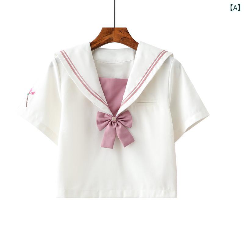制服レディースJKセーラー服長袖プリーツスカート学生服女子高生コスプレ衣装制服ディズニー仮装イベント学園祭