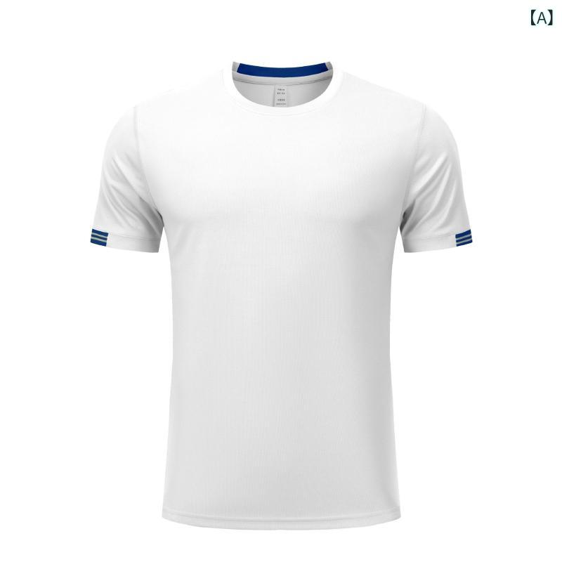 Tシャツ メンズ レディース 短袖 情侣 ランニング 丸首 速乾 透気 運動 フィットネス 春夏 秋 ポリエステル 混紡 軽量 白 黒 ネイビー 蛍光グリーン 屋外 徒歩 マラソン サイクリング ダンス バスケ 釣り