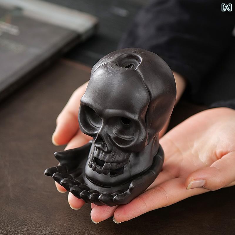 ・素材: 紫砂・工芸: 手動・デザイン: 髑髏・スタイル: 欧風・用途: 宗教用品