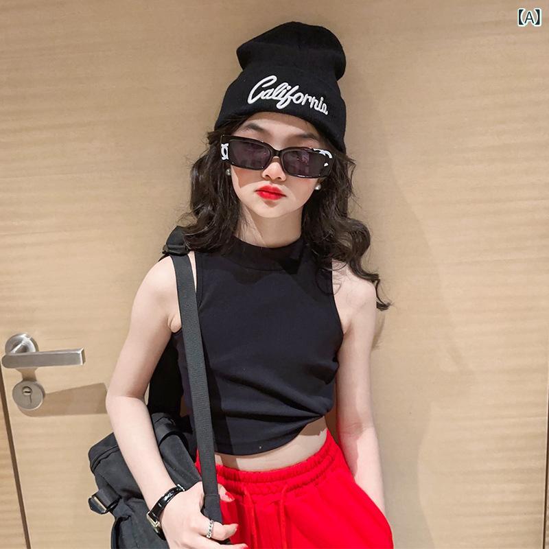 女児 ダンス セットアップ トップス ショートパンツ 夏 無袖 綿混紡 柔軟 伸縮性 ...