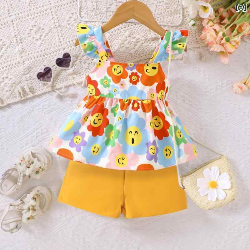 ・カテゴリ: 子供服セットアップ・性別: 女性・スタイル: カジュアル・セット内容: パンツ2点セット・対象年齢: 8歳以上、身長140cm以上・柄: 花柄・主な素材: ポリエステル・安全基準: B類・カラー: ブルー・サイズ展開: 2-3Y、4Y、5Y、6Y、7Y