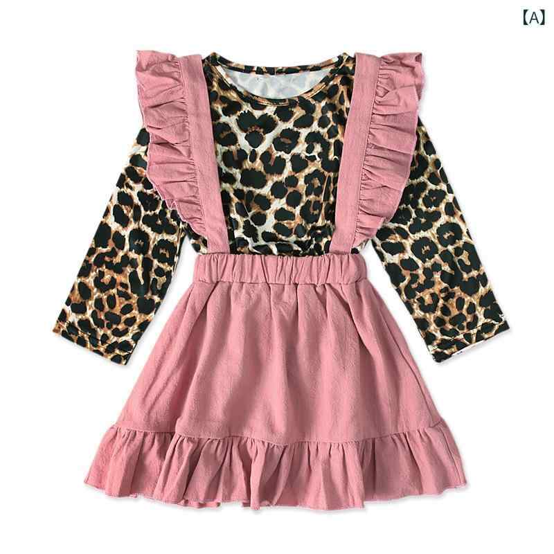 ・カテゴリ: 子供服セット・スタイル: 欧米・柄: 豹柄・袖丈: 長袖・パンツ丈: ロング・厚み: 普通・主な素材: 綿80%・着用方法: プルオーバー・カラー: ピンク・サイズ展開: 80、90、100・対象: 女の子・対象年齢: 1~3歳