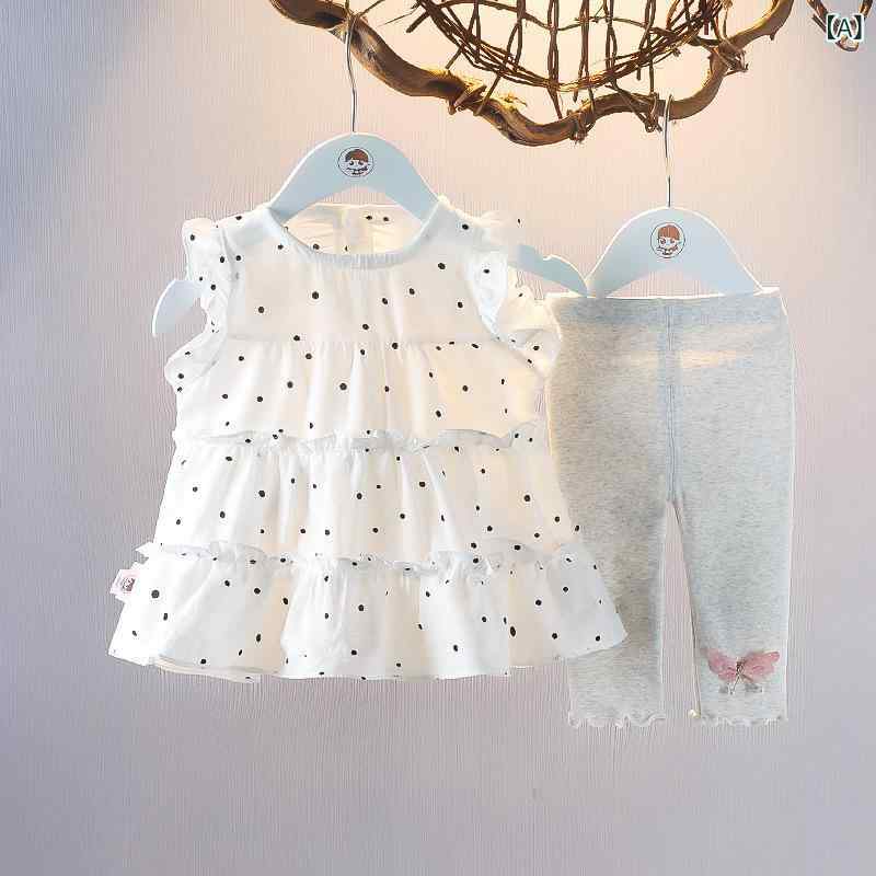 ・カテゴリ: 子供服セット・性別: 女の子・対象年齢: 1〜3歳 (80〜100cm)・スタイル: 韓国・セット種類: スカートセット・セット内容: 2点セット・主な素材: 綿96.2%・袖丈: ノースリーブ・フード: なし・厚さ: 普通・デザイン要素: 可愛い・開閉部: プルオーバー・カラー展開: ブラック、レッド・サイズ展開: 66cm、73cm、80cm、90cm、100cm、110cm、120cm