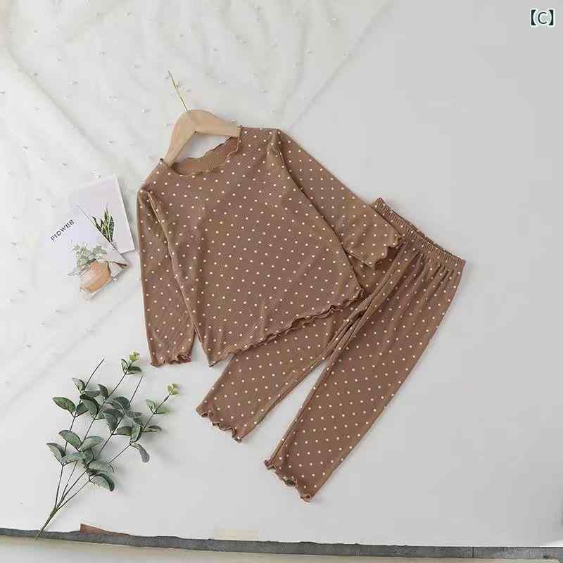 Niñas Pijamas Niñas Niñas Niños Verano Tintas Longas Manzanas Tops Botas de nieve Set Fibra de nieve Regenerado Permeable Cuello Redondo Punto Impreso Delicioso Vestuario Interior Condicionador de aire Vestuario Homeware Blanco Algodón Color de café Tejado Medieval 3-8 Años Año entero — vista 3