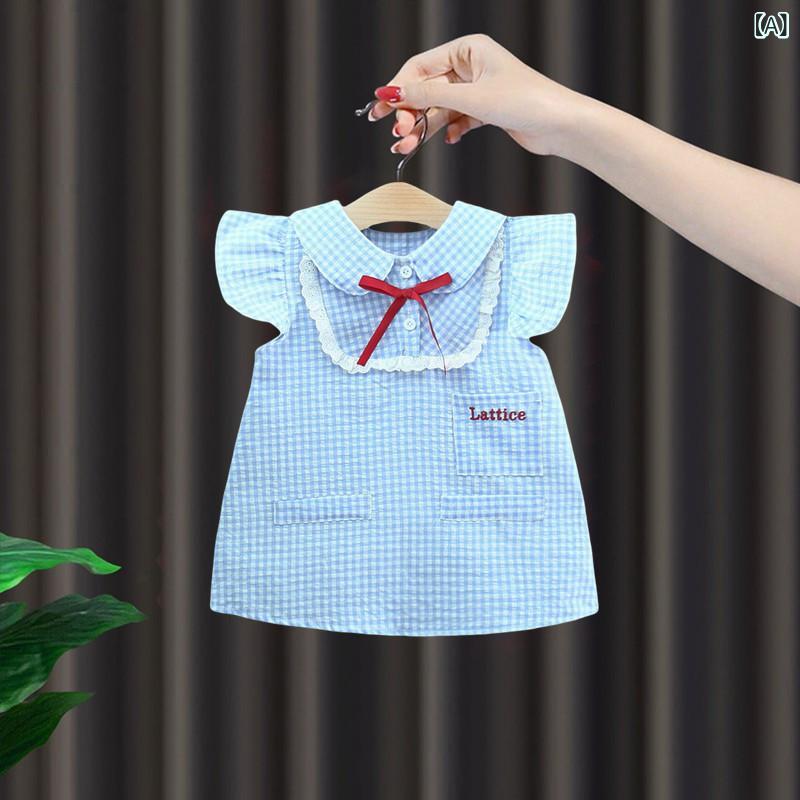 ・カテゴリ: 子供用セット・対象: 女性・スタイル: 韓国・セットの種類: スカートセット・セット内容: 2点セット・対象年齢: 1〜3歳・袖丈: 半袖・厚さ: 普通・柄: 無地・主な素材: 綿99%・開閉タイプ: プルオーバー・カラー: ブルー・対応身長: 80cm、90cm、100cm、110cm、120cm・要素: かわいい、プリンセス、トレンド