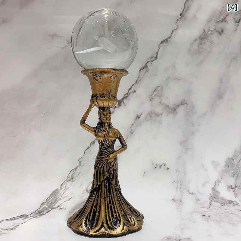 ・カテゴリ: 樹脂工芸品・カラー展開: ブロンズ（約6cmの球に最適、約118g）、シルバー（約6cmの球に最適、約118g）、ホワイト（約6cmの球に最適、約118g）・サイズ: 幅7.5cm、奥行6.3cm、高さ13.7cm・重量: 約118g・素材: プラスチック、樹脂