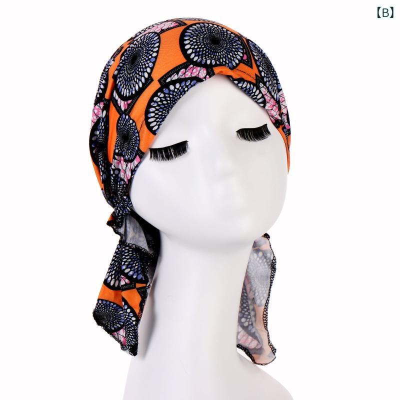 帽子 ムスリム イスラム 女性用 メンズ 丸型 無檐 プリント 3本テール アフリカン ...