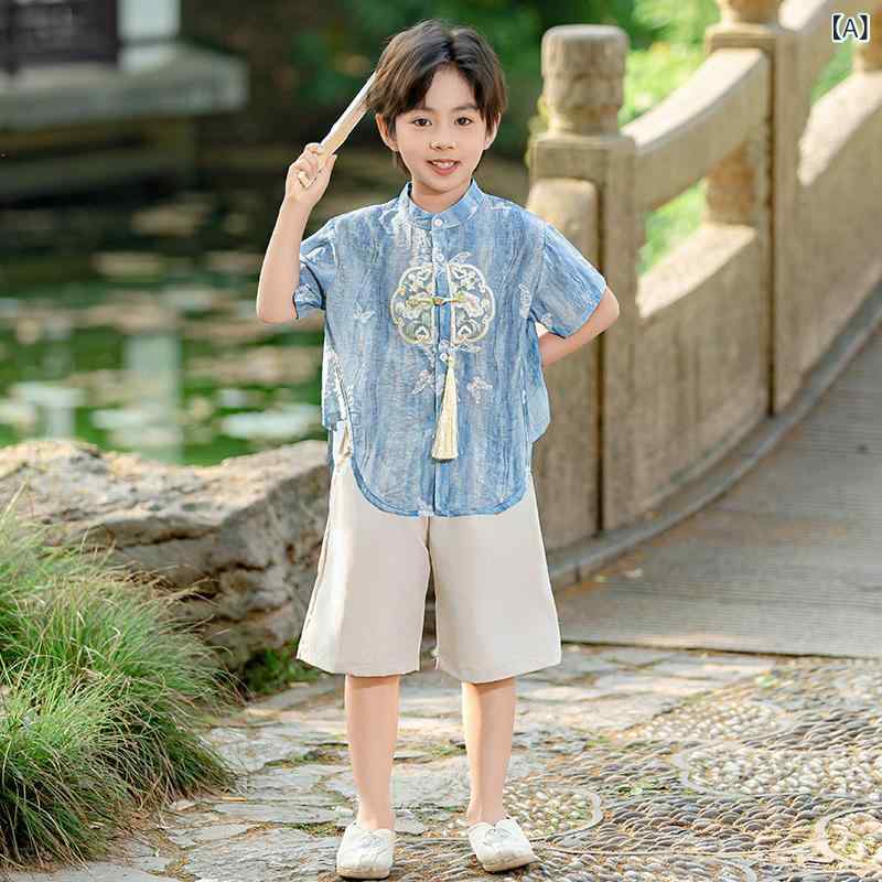 ・カテゴリ: 子供用チャイナドレス/唐装/民族衣装・スタイル: 中国風・: 唐装・構成要素: セットアップ・主な素材: ナイロン95%・生地加工: 柔らか加工・生地の厚さ: 薄手・性別: ユニセックス・対象年齢: 中小児 (3～8歳、身長100～140cm)・適合身長: 90cm、100cm、110cm、120cm、130cm、140cm、150cm、160cm・柄: 動物