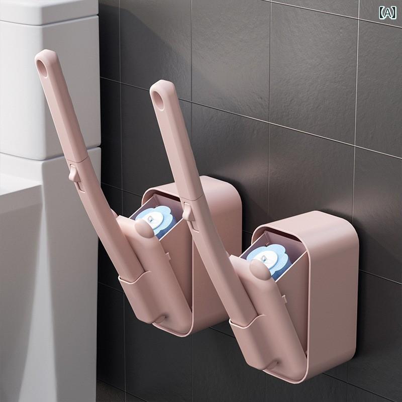 ・カテゴリ: トイレブラシ・重量: 約0.45kg・個数: 1個・カラー展開: ピンク、ホワイト・セット内容: 本体、ブラシヘッド（6個入、12個入、18個入）、交換用ブラシヘッド（ブルー6個入、イエロー6個入、パープル6個入）・素材: プラスチック