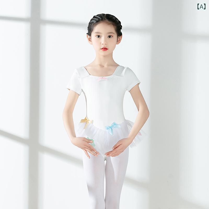 ・カテゴリ: 子供ダンス服・対象: 女の子・主な素材: ナイロン30%・カラー展開: 白、ピンク、黄・サイズ展開: 110、120、130、140、150・対象年齢: 3〜8歳