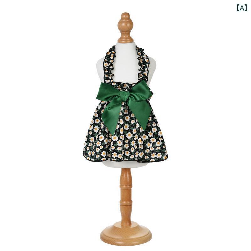 ・主な素材: 綿・カテゴリ: ペット服・スタイル: プリンセス・カラー展開: ネイビー、ピンク、オレンジ、ブルー、グリーン・サイズ展開: XS、S、M、L、XL