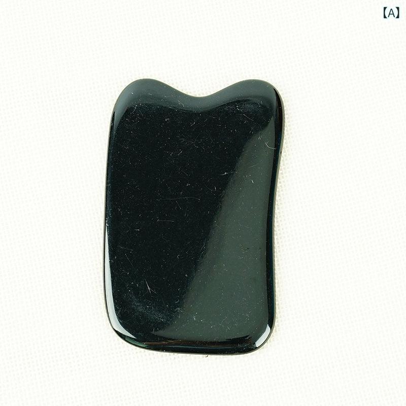 ・カテゴリ: かっさプレート・サイズ: 4×2.8cm・素材: 天然樹脂・用途: マッサージ・カラー展開: イエロー、ブラック
