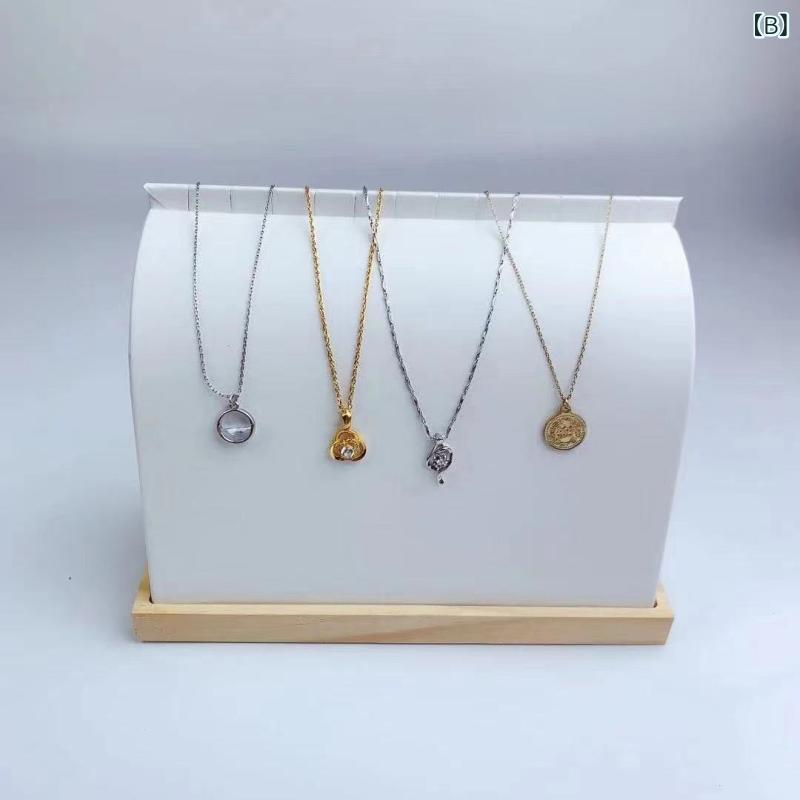 収納ラック 実木 ジュエリートレイ ネックレス イヤリング ピアス 吊り下げ ディス...