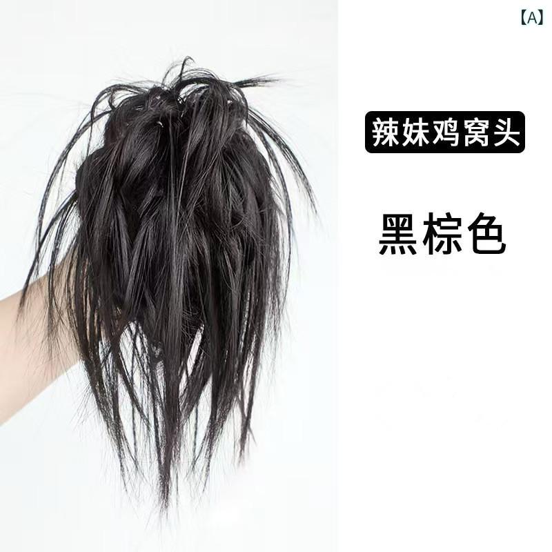 ・スタイル: ヘア束・対象: レディース・製造プロセス: 機械製・染髪・パーマ: 不可・素材: 耐熱ファイバー・対応肌色: すべての肌色・対応顔型: すべての顔型・カラー展開: ブラウンブラック、ナチュラルブラック、ダークブラウン、ライトブラウン・効果: ヘアスタイル変更・カテゴリ: ポニーテールウィッグ