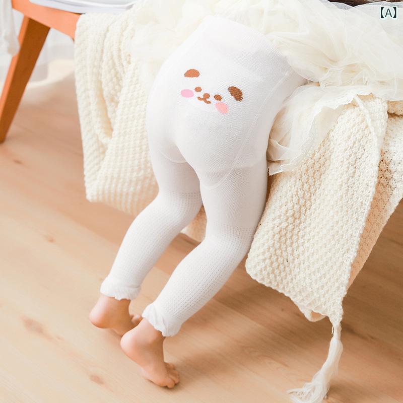 ・カテゴリ: 子供用ソックス・性別: 男女共用・主な素材: ナイロン93%・タイプ: 普通ソックス・工艺: メッシュ・機能: 透気・筒丈: パンツタイプ・厚み: 薄手・柄: カートゥーン調・カラー展開: ホワイト(九分),ピンク(九分),グレー(九分),肌色ピンク(九分),ホワイト(連袜),ピンク(連袜),グレー(連袜),肌色ピンク(連袜)・サイズ展開: S(推奨身長75-85cm),M(推奨身長85-100cm),L(推奨身長100-115cm)・対象年齢: 1-3歳(80-100cm)