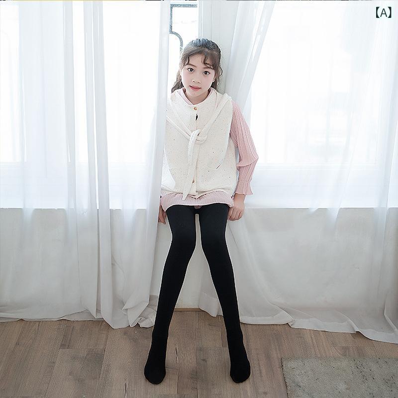 ・スタイル: 韓国・主な素材: ナイロン85%・対象: 女の子・年齢層: 3〜8歳・パンツ丈: ロング・ウエスト位置: ・ウエスト仕様: ゴム・カラー展開: ブラック、ベージュ、ホワイト・タイプ: 足付き、かかと出し・サイズ展開: L、XL