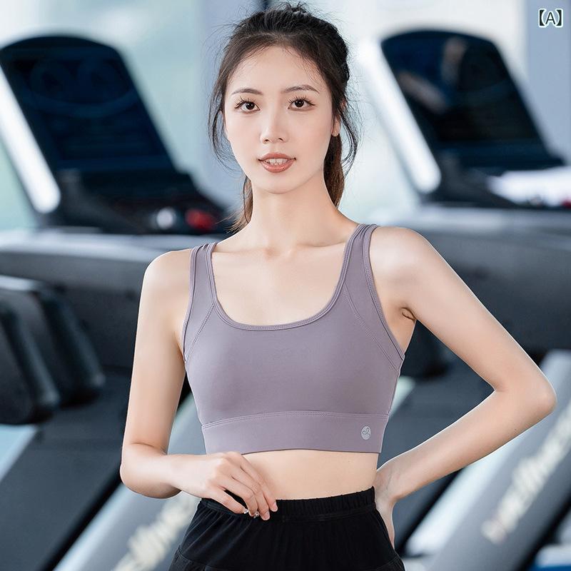 ・スタイル: スポーツレジャー・主な素材: ナイロン75%、スパンデックス25%・タイプ: パッド入り・カップ形状: フルカップ・カップ厚さ: 中厚・肩ストラップ: 固定式・カラー展開: 紫、ピンク、白、黒・サイズ展開: S、M、L、XL、XXL・対象: 若い女性