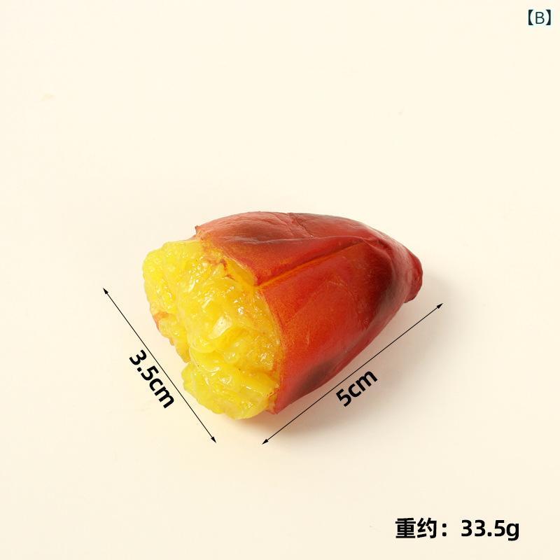 置物 仿真野菜 さつまいも 焼き芋 紫芋 キーホルダー ストラップ 食品サンプル リ...