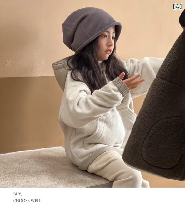 ・カテゴリ: キッズスウェット・性別: 女の子・スタイル: 韓国・対象年齢: 3〜8歳・柄: 無地・厚み: 厚手・袖丈: 長袖・着脱方法: プルオーバー・カラー展開: ベージュ・サイズ展開: 100、110、120、130、140、150、160