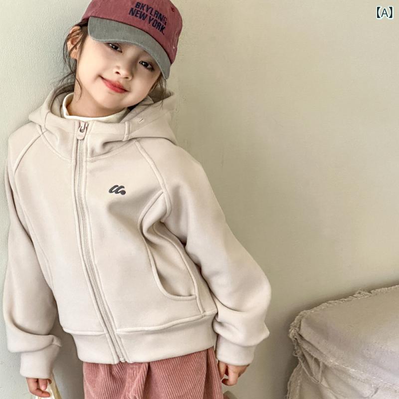 ・カテゴリ: 子供ジャケット・対象: 女の子・年齢: 8歳以上・フード: フード付き・スタイル: 韓国・柄: 無地、字母・厚み: 普通・要素: スポーツ、かわいい、プリンセス・袖丈: 長袖・主な素材: 綿・開閉: ジッパー・丈: ショート・カラー展開: オフホワイト、ダークグレー・身長: 110cm、120cm、130cm、140cm、150cm、160cm