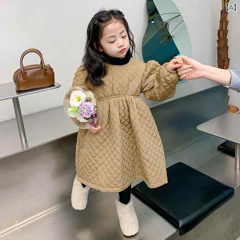 ・カテゴリ: 子供ワンピース・スタイル: プリンセス・主な素材: ポリエステル・袖丈: 長袖・柄: チェック・カラー展開: ブラウン・サイズ展開: 90cm,100cm,110cm,120cm,130cm,140cm・対象年齢: 3〜8歳