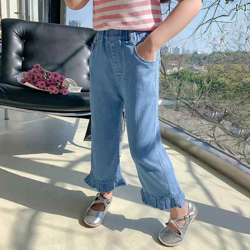 ・カテゴリ: 子供デニムパンツ・スタイル: 韓風・主な素材: ポリエステル24%・性別: 女子・対象年齢: 3-8歳・パンツ丈: ロング・ウエスト: ミッドライズ・ウエスト仕様: ゴム・柄: 無地・カラー展開: ライトブルー・サイズ展開: 90-100cm,110-120cm,120-130cm,130-140cm,140-150cm・素材加工: ソフト加工・要素: スポーツ,パステル,可愛い,プリンセス,トレンド