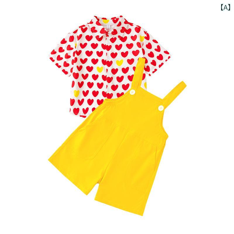 ・カテゴリ: 子供ダンス服・スタイル: カレッジ・性別: 男女共用・用途: チアリーディング・構成: セット・主な素材: ポリエステル95%・加工: 柔軟・適合季節: 全季節・カラー展開: 赤ハート半袖シャツ+黄色サスペンダーショーツ、赤ハート半袖シャツ+黄色サスペンダーショーツ+黄帽、赤ハート半袖シャツ+黄色サスペンダーショーツ+黒白ストライプソックス、赤ハート半袖シャツ+黄色サスペンダーショーツ+黄帽+黒白ストライプソックス、赤ハート半袖シャツ、黄色サスペンダーショーツ・適合身長: 100cm、110cm、120cm、130cm、140cm、150cm、160cm、170cm、180cm・対象年齢: 8歳以上