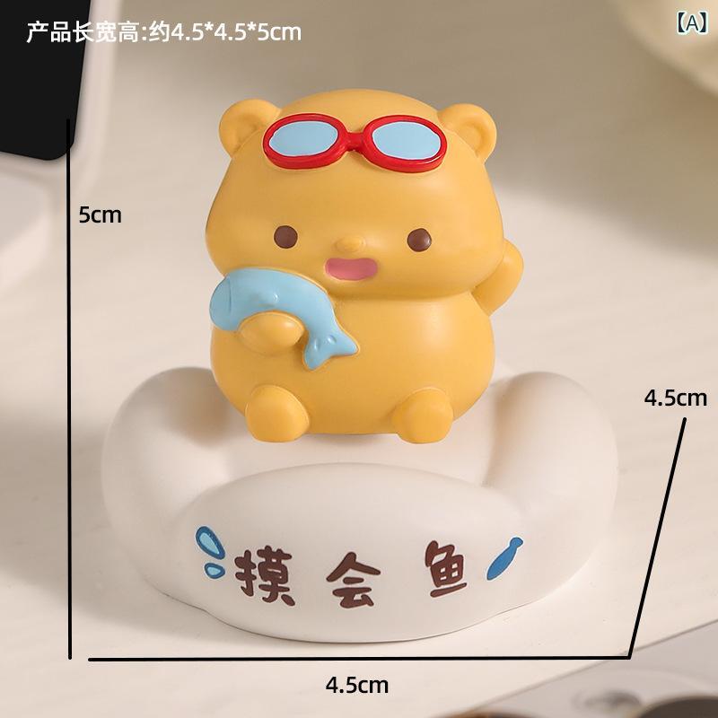 樹脂 フィギュア デスクトップ デコレーション かわいい 動物 置物 癒し グッズ 解圧 グッズ 卓上 オフィス インテリア 通勤 デスク コンパクト かわいい 動物 デザイン