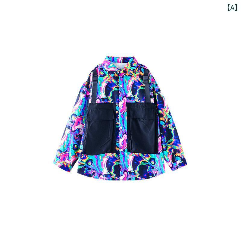 ・カテゴリ: 子供ダンス服・スタイル: ヒップホップ・性別: 男女共用・用途: ダンス練習・要素: スポーツ・主な素材: 綿・カラー展開: カラフル、ホワイト、ブラック・適合身長: 110cm、120cm、130cm、140cm、150cm、160cm、170cm、180cm・対象年齢: 8歳以上（140cm以上）