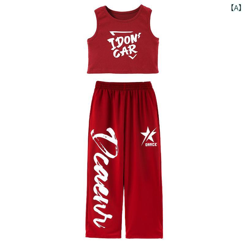 ・カテゴリ: 子供ダンス服・スタイル: スポーツ・性別: 女・主な素材: 綿95%・カラー展開: 赤、黒・サイズ展開: 110cm、120cm、130cm、140cm、150cm、160cm、170cm、180cm・対象年齢: 8歳以上