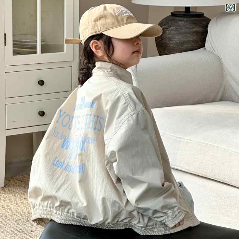 女児 秋冬 メンズ キッズ ジャケット トップス 女の子 子供服 洋服 立領 長袖 短丈...