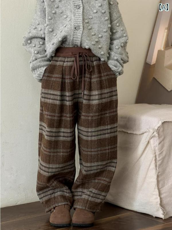 ・カテゴリ: 子供パンツ・対象性別: 女の子・対象年齢: 8歳以上・適合身長: 110cm,120cm,130cm,140cm,150cm,160cm・スタイル: カジュアル・丈: ロング・柄: チェック・カラー: 茶色チェック・主な素材: 綿・ウエスト位置: 中腰・ウエストタイプ: ゴムと紐