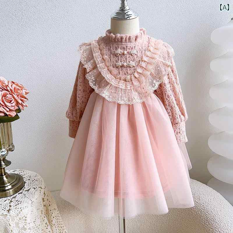 ・カテゴリ: ワンピース・スタイル: プリンセス・主な素材: スパンデックス10%・性別: 女の子用・対象年齢: 3～8歳、身長100～140cm・スカート: プリンセス・カラー: ピンク