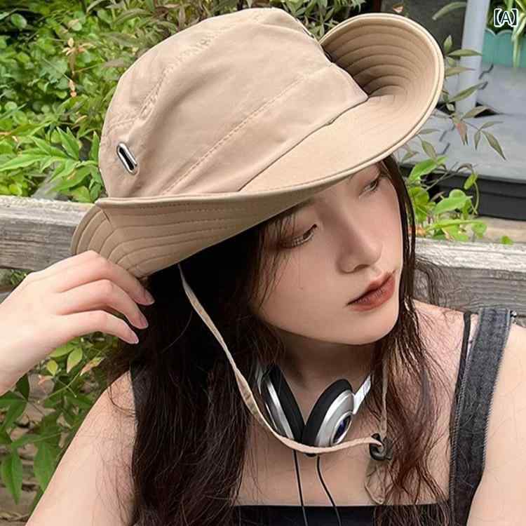 漁夫帽 男女兼用 UVカット 撥水 防風 つば広 帽子 アウトドア 釣り 登山 ハイキン...