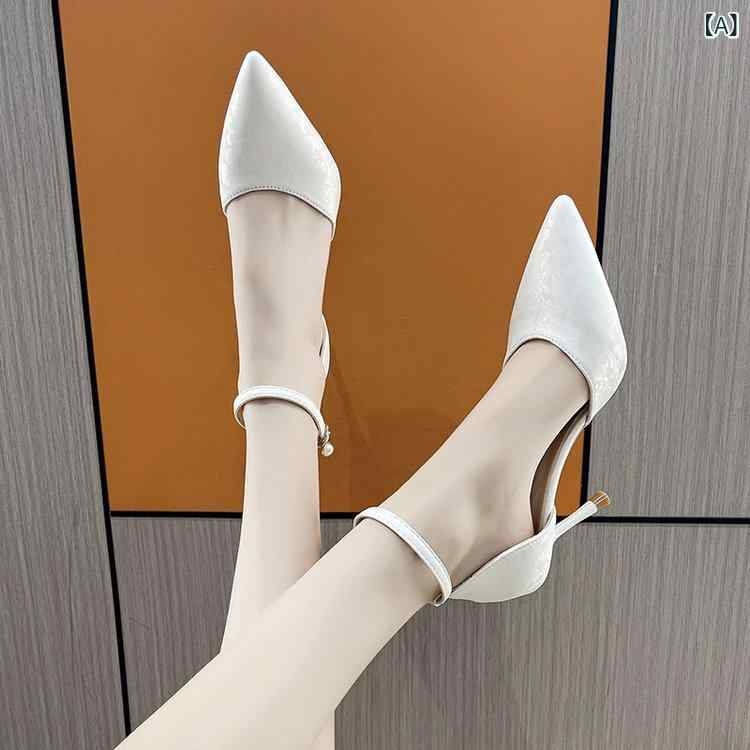 ・カテゴリ: ハイヒール・タイプ: パンプス・スタイル: 韓国・性別: 女性・対象年齢層: 成人・着用シーン: デイリーユース・用途: ウォーキング・対象シーズン: オールシーズン・つま先形状: ポインテッドトゥ・ヒール形状: スティレットヒール・ヒールの高さ: 6cm, 9cm・履き口の高さ: ローカット・履き口の深さ: ミドルカット(7-11cm)・留め具: バックル・ソール素材: ゴム・製法: セメント製法・インソール素材: PU・カラー展開: ブラック, グリーン・サイズ展開: 34, 35, 36, 37, 38, 39