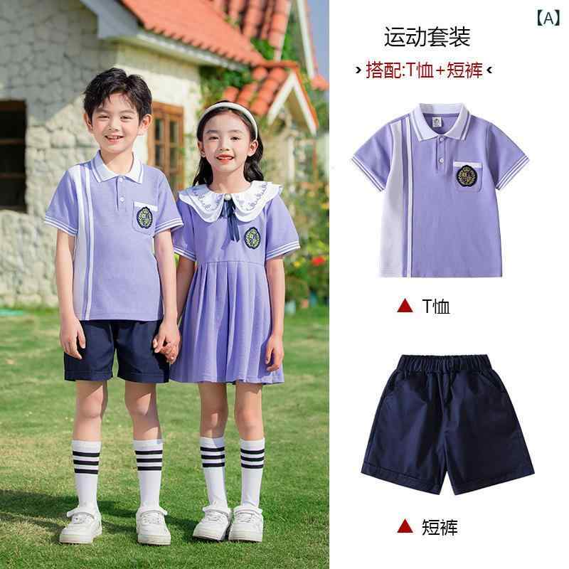 ・カテゴリ: 制服、ユニフォーム・スタイル: スクール・対象年齢: キッズ（3歳〜8歳、身長100cm〜140cm）・性別: 男女兼用・開閉仕様: ファスナー・デザイン特徴: 親子ペア・ファミリー向けデザイン・生地加工: ソフト加工・素材: 綿 60%・安全基準: クラスB・セット内容: 2点セット（メンズ夏セット、ワンピース、レディースセット）、4点セット・カラー展開: ブルー（メンズ夏セット）、ピンク（ワンピース）、レッド（レディースセット）・サイズ展開: 100cm、110cm、120cm、130cm、140cm、150cm、160cm、170cm、180cm・組み合わせ形式: 半袖シャツ＋パンツ