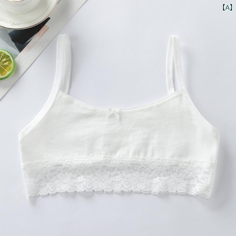 ・スタイル: シンプル・: ストラップレス・主素材: 綿90-95%・カップ形状: フルカップ・カップタイプ: 薄型・カップ素材: 綿・肩紐: 固定ダブル肩紐・機能: 透気、吸汗、快適・カラー展開: ホワイト、ブラック、グレー、肌色・サイズ展開: S(20-30kg)、M(30-37.5kg)、L(37.5-47.5kg)・対象: 9-13歳