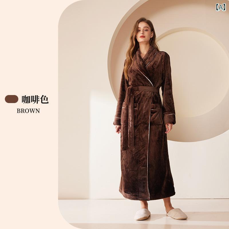 ・カテゴリ: パジャマ・素材: フランネル・主な素材: ポリエステル・厚さ: 厚手(約301-350g/平方メートル)・襟型: ラペル・袖丈: 長袖・機能: カジュアル、睡眠、ホーム、保暖、快適・スタイル: 欧米風・カラー展開: コーヒー、ライトイエロー、タロイモ紫、エレガントグレー、アーモンド、ハリケーンブラック、シーグリーンブルー、フォレストグリーン、チェリーブロッサムピンク・サイズ展開: M、XL、XXXL