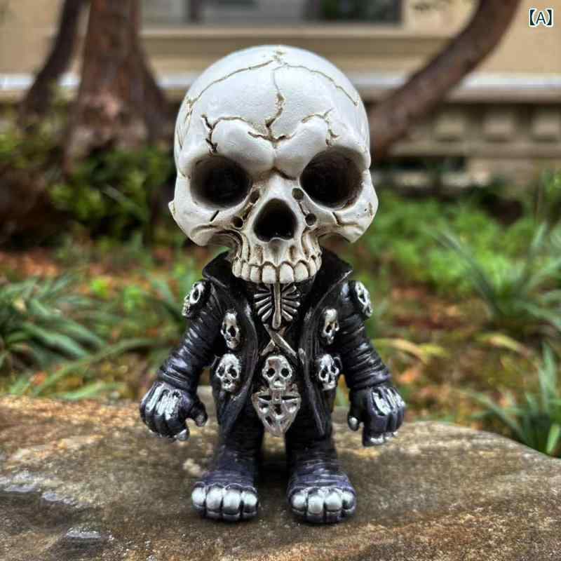・主な素材: 樹脂・カテゴリ: キャラクター・カラー展開: クールスカルオブジェ・スタイル: アメリカン・適用祝日: クリスマス、バレンタインデー、父の日、母の日、元旦、ハロウィン、イースター、こどもの日